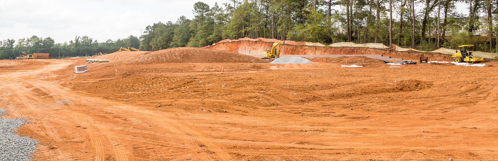 New pond and lake construction